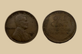 1931 D USA Lincoln Wheat Cent coin obverse and reverse
