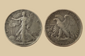 1941 S USA Silver Walking Liberty Half Dollar coin obverse and reverse