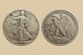 1947 USA Silver Walking Liberty Half Dollar obverse and reverse
