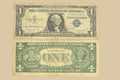 1957 B United States $1 Silver Certificate Front and Back