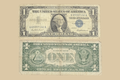 1957 United States $1 Silver Certificate front and back