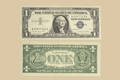 1957 A United States $1 Silver Certificate front and back