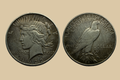 1922 S United States Peace Dollar silver coin obverse and reverse