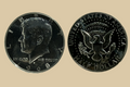 1968 San Francisco JFK Half Dollar silver obverse and reverse