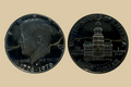 1976 S Bicentennial JFK Half Dollar obverse and reverse