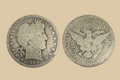 1908 O Barber Half Dollar silver coin obverse and reverse
