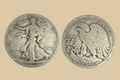 1936 Walking Liberty Half Dollar silver coin obverse and reverse
