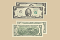 2017 A United States Consecutive Serial $2 Star Notes front and back