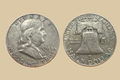 1963 D Franklin Half Dollar silver coin obverse and reverse