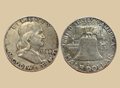 1960 D Franklin Half Dollar silver coin obverse and reverse