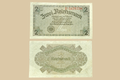 Germany 2 Reichsmark Reichskreditkassen WWII occupation note front and back