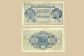 Germany WWII 5 Reichsmark Reichskreditkassen Banknote front and back