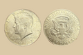 1967 JFK Half Dollar silver obverse and reverse