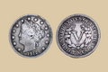 1912 D USA Liberty Head Nickel coin obverse and reverse